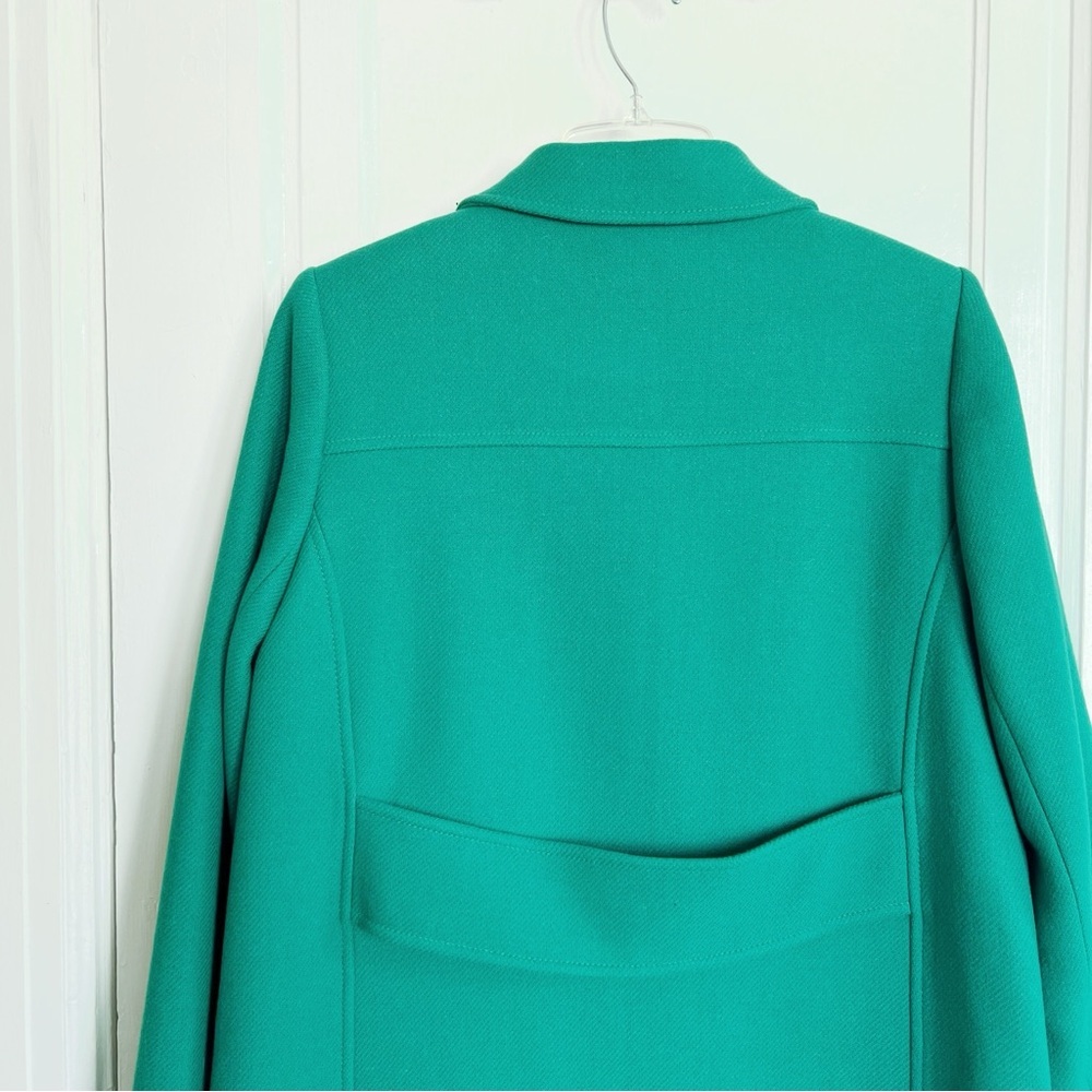 Boden Durham Wool Blend Coat Jade Green Size 8 - Picture 12 of 12